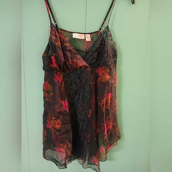 Victoria's Secret Other - 🌟 Vintage Gold Label Victoria's Secret Fall Spaghetti Strap Babydoll